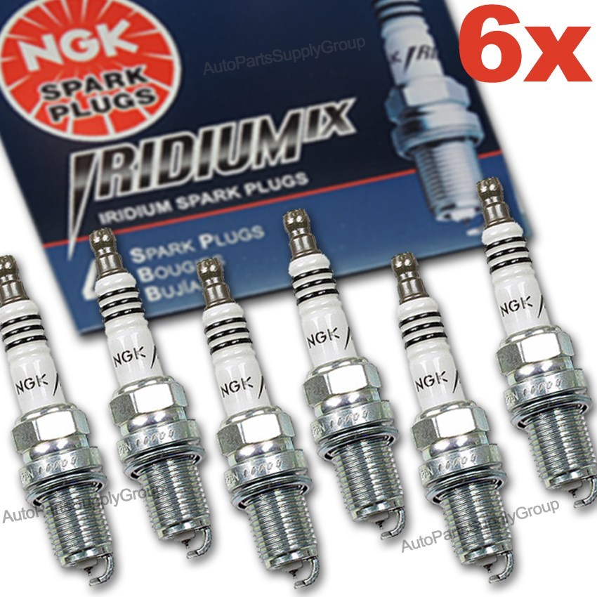 6 x NGK Iridium IX Spark Plugs BKR7EIX Colder Heat Range 7> Modified/Turbo/Tuned