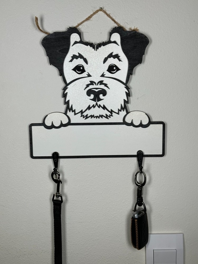 Schnazer dog leash holder