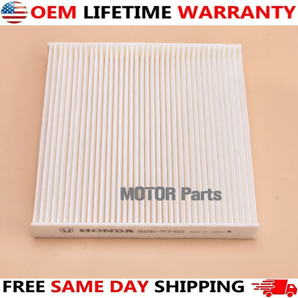 OEM For Civic HR-V CR-V RDX,TLX Charcoal Pollen Cabin Air Filter 80291-TF3-E01
