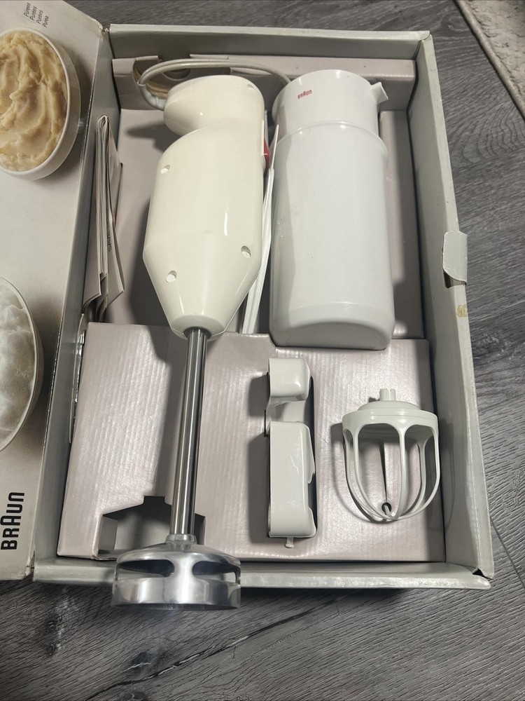 Braun Multipractic MR7 Hand Blender SET De Luxe Complete Tested Works