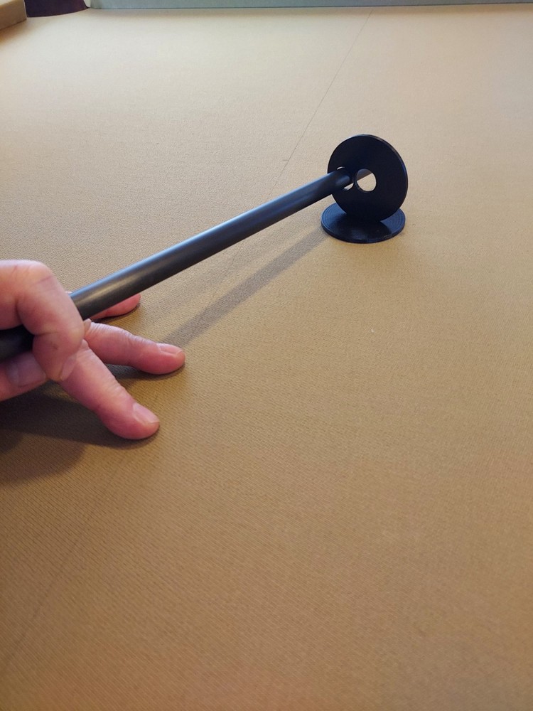 Stroke & Aim Trainer – Improve Pool Accuracy – Practice Anywhere – Billiards Aid