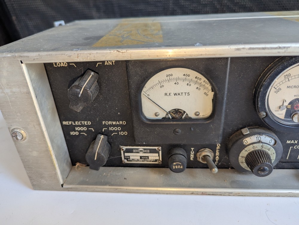 Collins AN/SRA-22 Antenna Coupler Controll Head TM