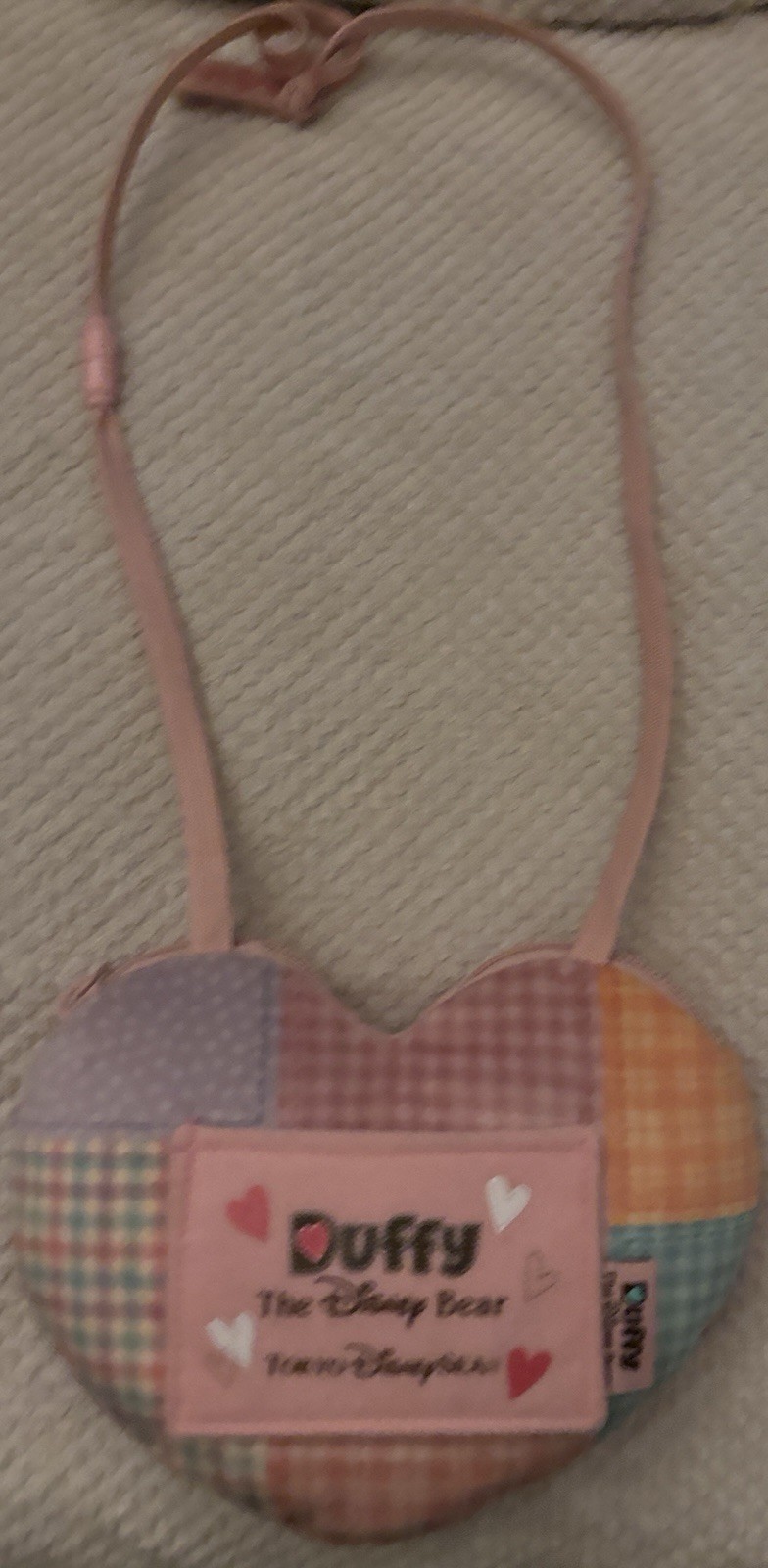 Disney Sea Duffy Heart Warming Days shoulder bag Pass Case Coin Case Pink Tokyo