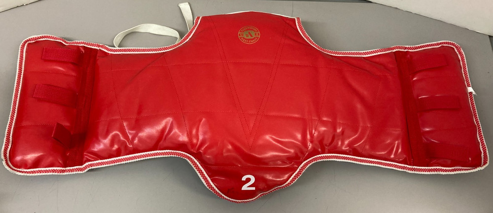 Solid Reversible Olympic Style Taekwondo Chest Guard Protector Size # 2