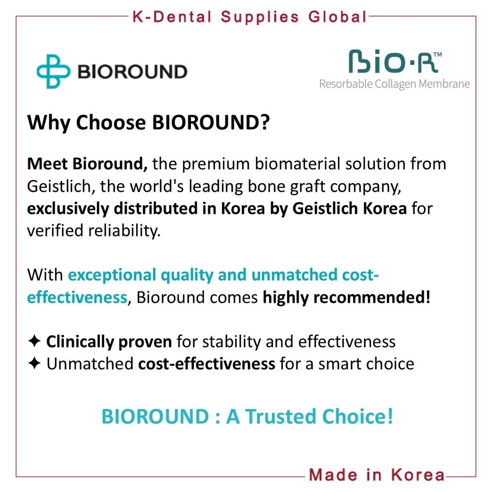 BIO-R Resorbable Collagen Membrane 4 Sizes