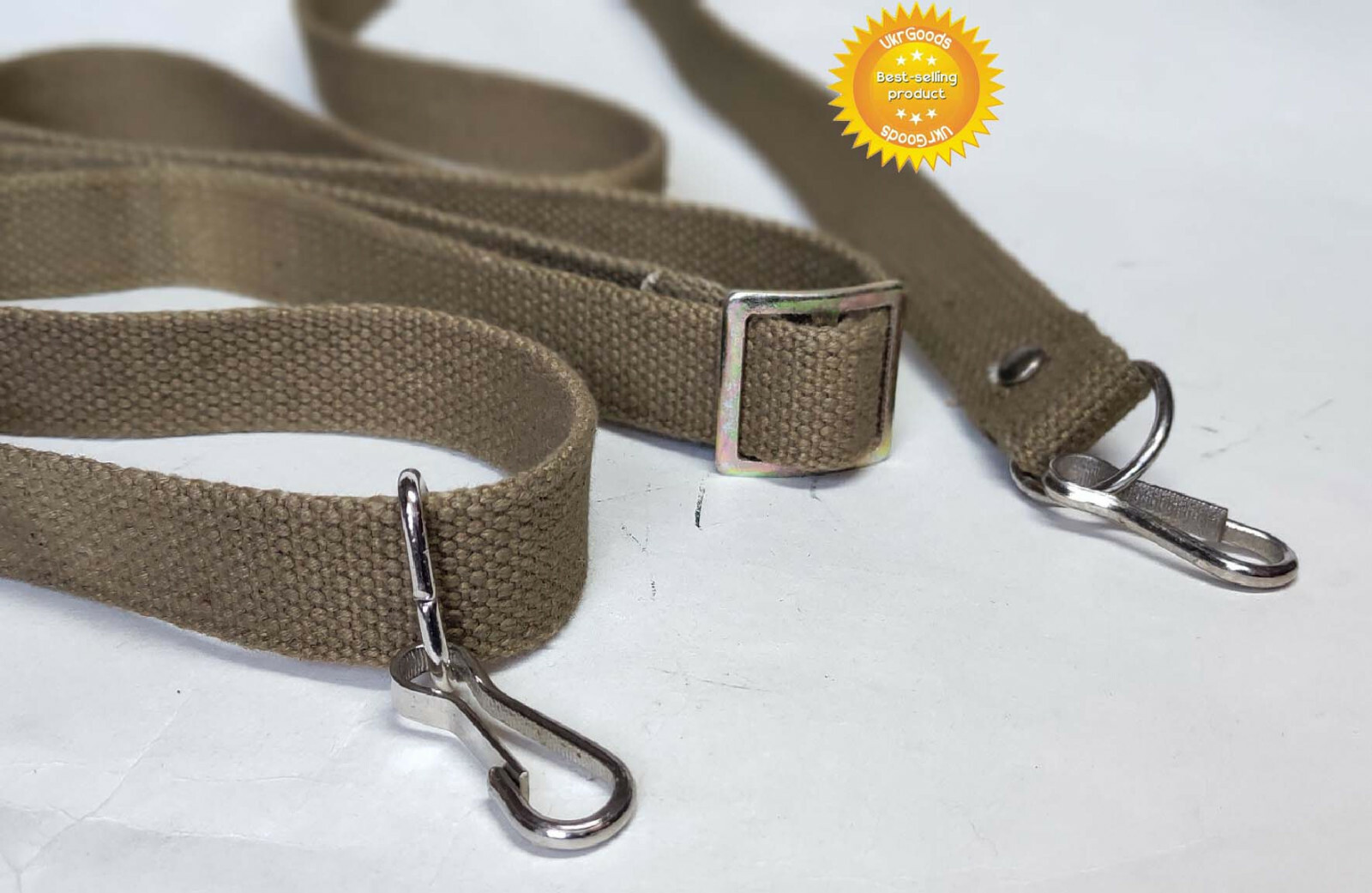 2 pcs Carrying Sling Belt Two Point Soviet USSR Army Military Strap Canvas New