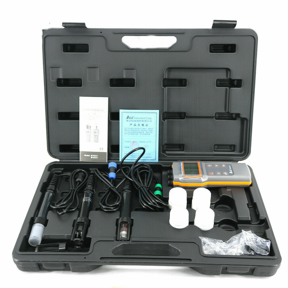 Water Quality Meter Dissolved Oxygen Tester pH Meter