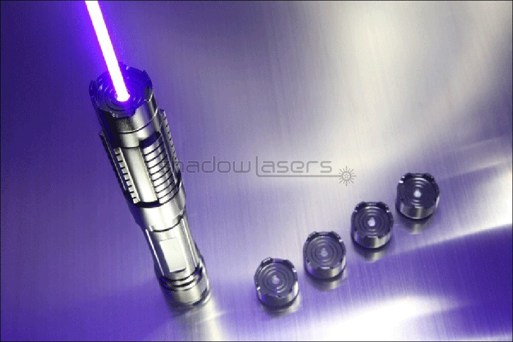 PX6 405nm Adjustable Focus Purple Laser Pointer Pen Laser Beam Visible Light