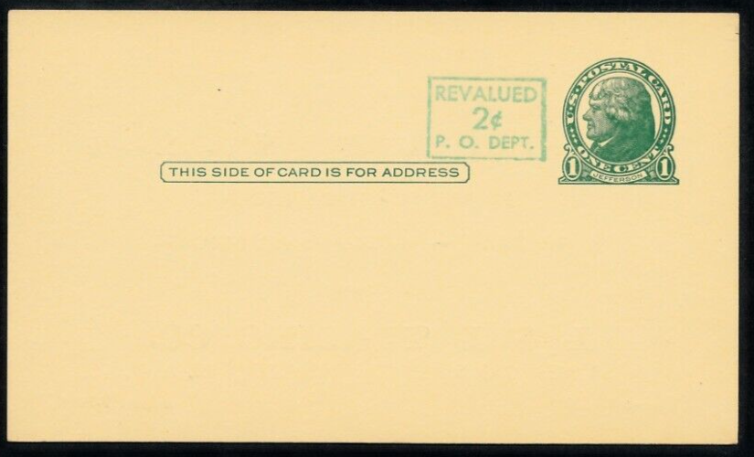 US Postal Card -UX39 - pre-printed condition