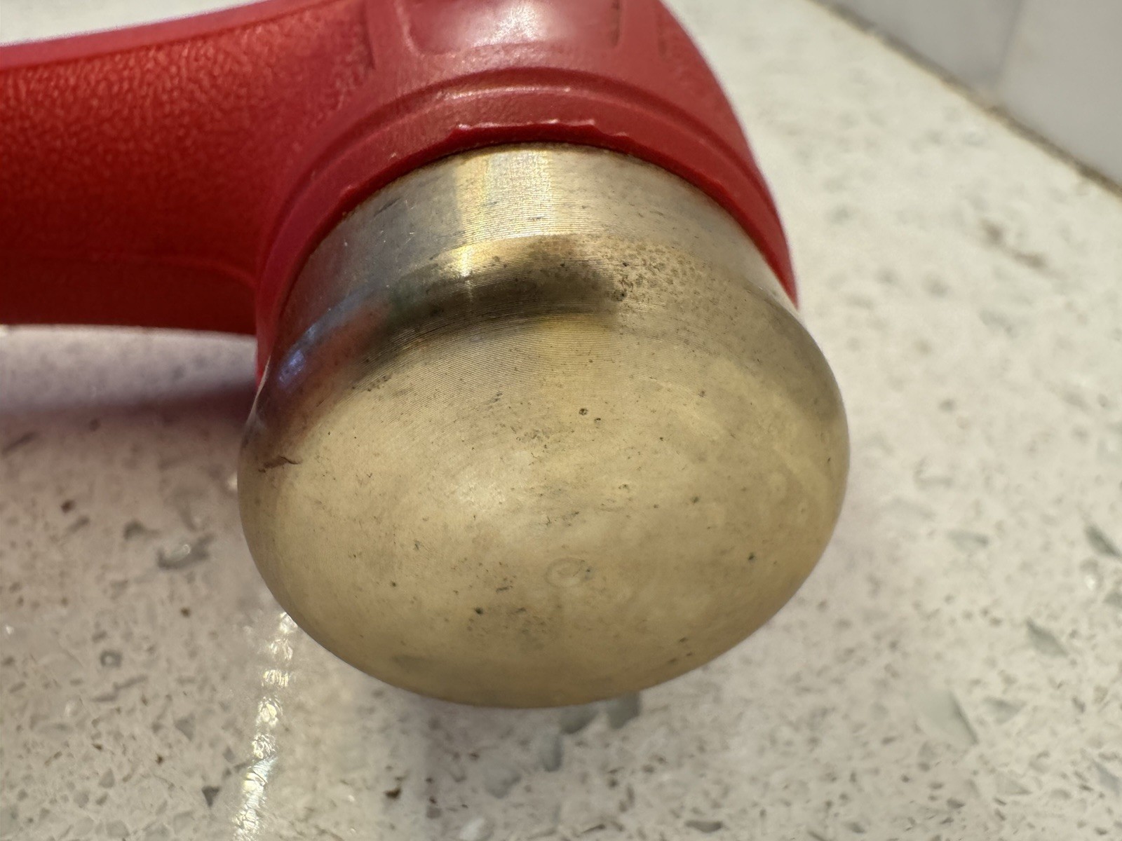 Snap-On HBBT16 Red 16oz Bronze Hammer NEW