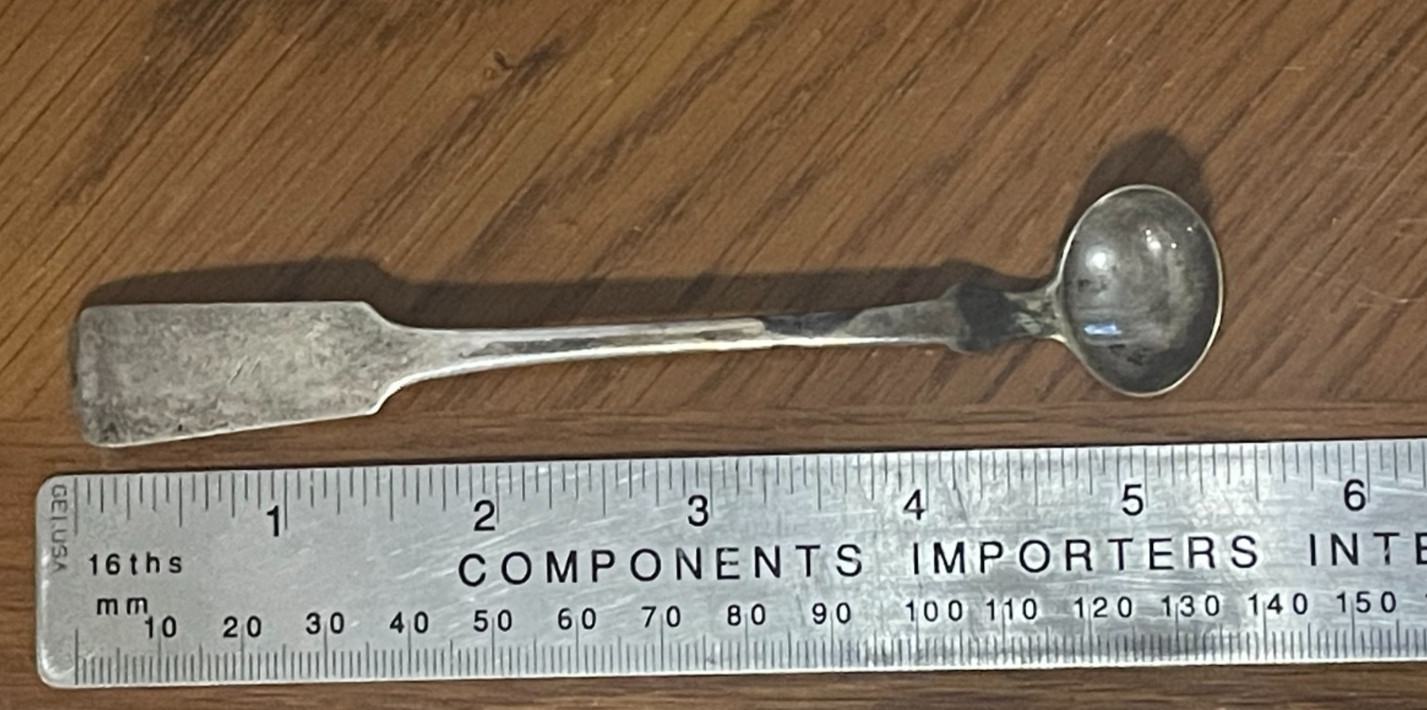 George III  Sterling Silver Sauce Ladle  13 g