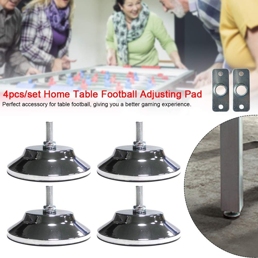 Billiard Table Leg Levelers, 4 PCS Pool Table Leg Levelers with Adjustable He...