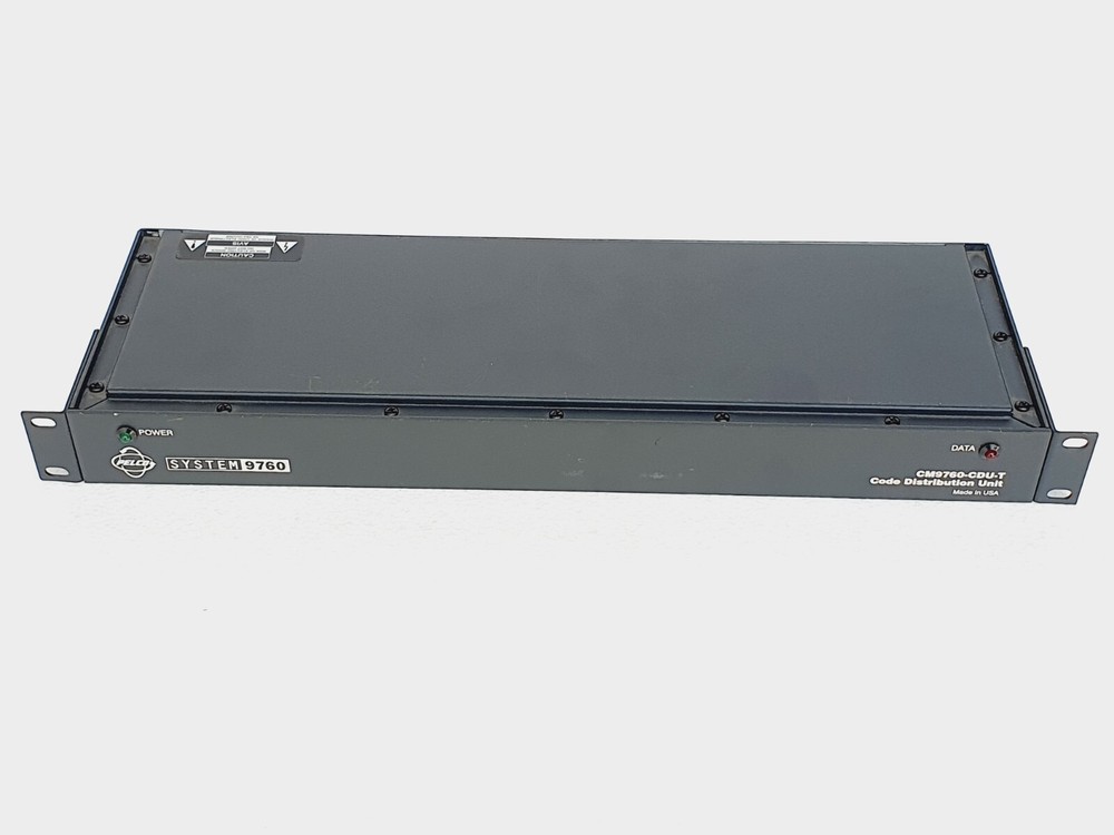 PELCO CM9760-CDU-T Code Distribution Unit # Made in USA