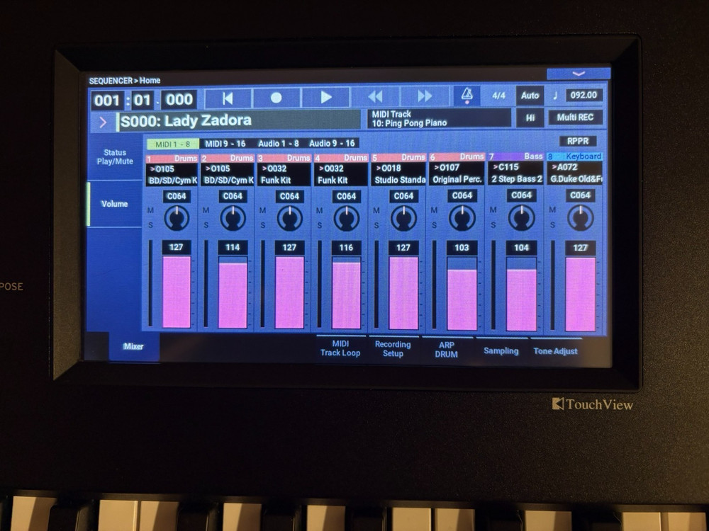 Korg NAUTILUS73 73-key Performance Synth/ Workstation Mint Condition