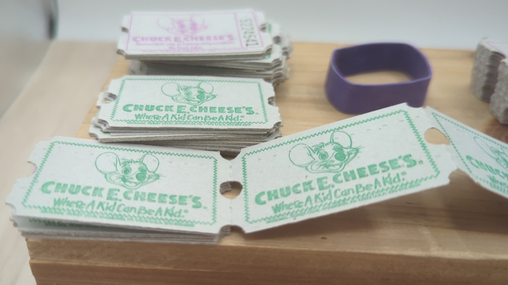 Chuck E. Cheese's Arcade Game Tickets