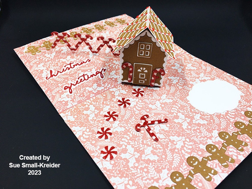 Karen Burniston Die 1244 Small Script - Christmas