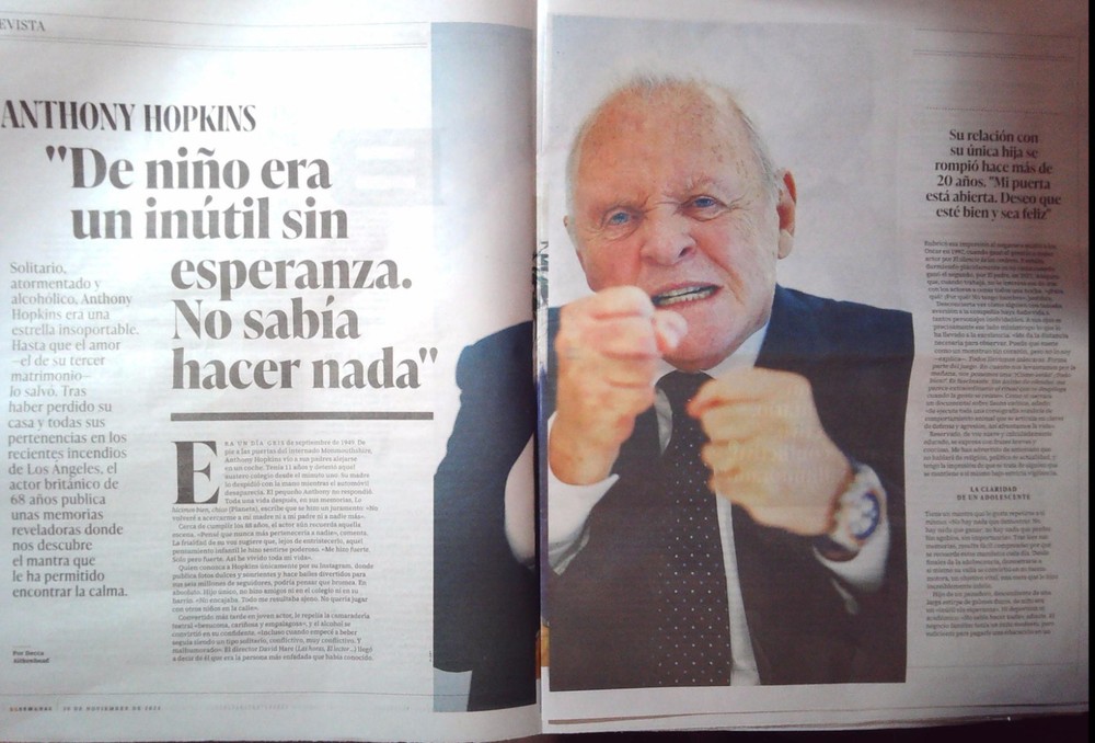 clippings ANTHONY HOPKINS