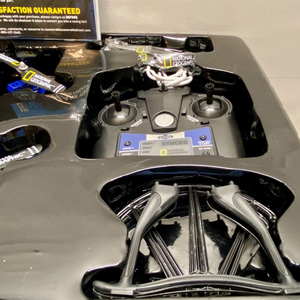 Quadcopter Drone Advanced Technology National Geographic Remote Control NIB