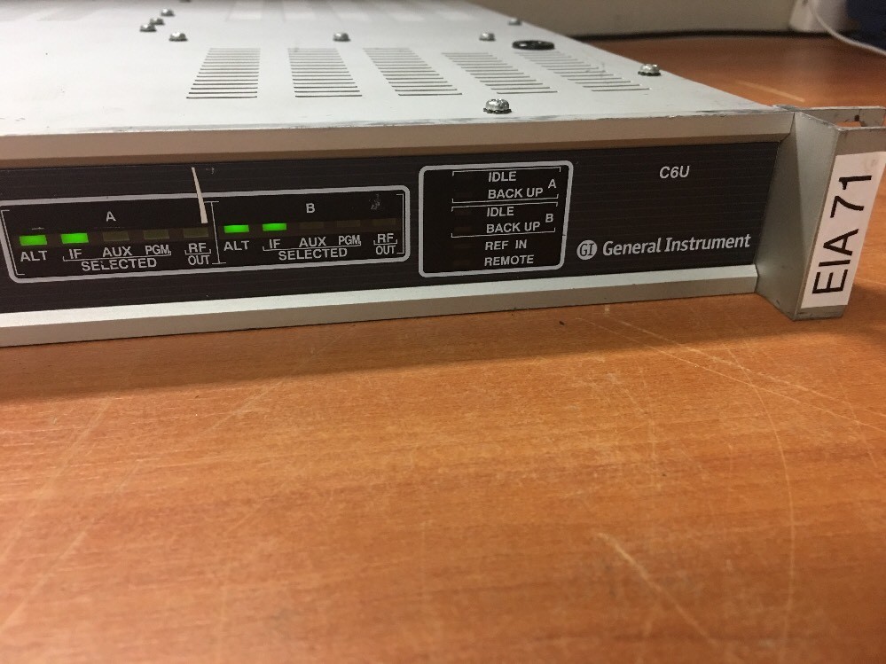 GENERAL INSTRUMENT COMMANDER C6U UPCONVERTER