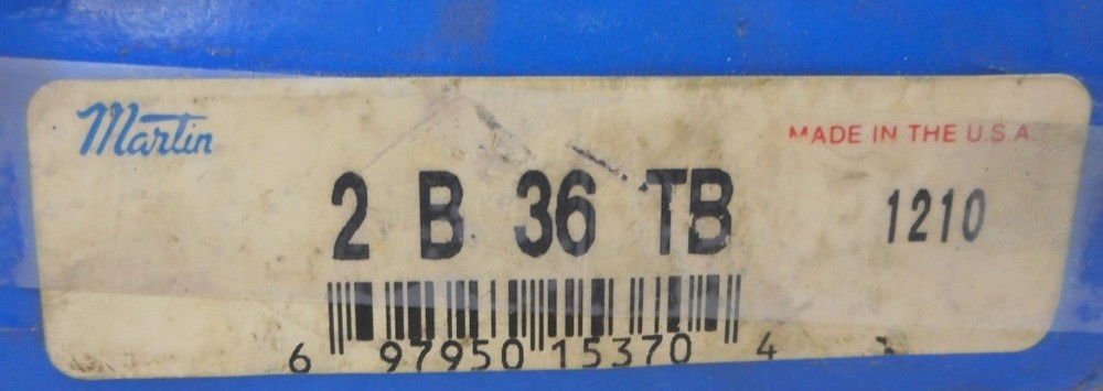 MARTIN, PULLEY, 2B 36 TB, 1210