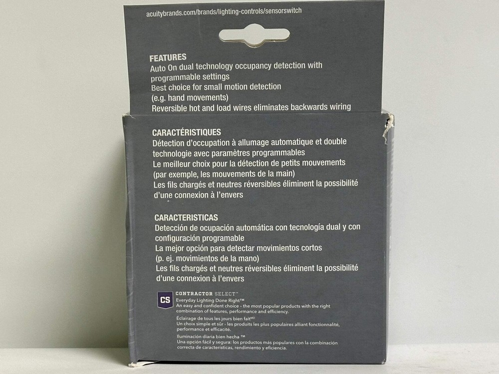 Sensor Switch (CMR-PDT-9) Dual Technology Ceiling Mount Occupancy Sensor