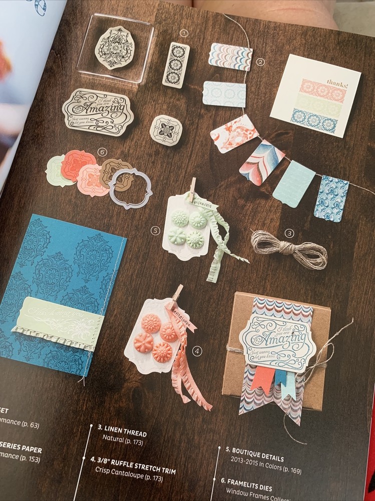stampin up idea book catalog