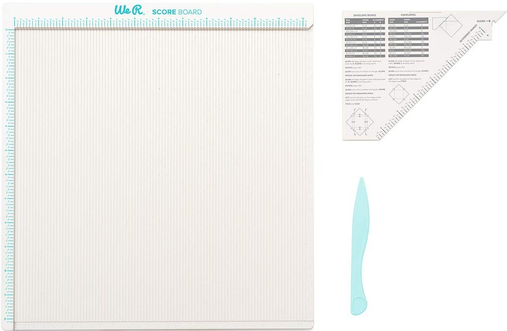 SCORE BOARD Tool Basic Off White 3 Piece 0633356602576 WE R MEMORY KEEPERS