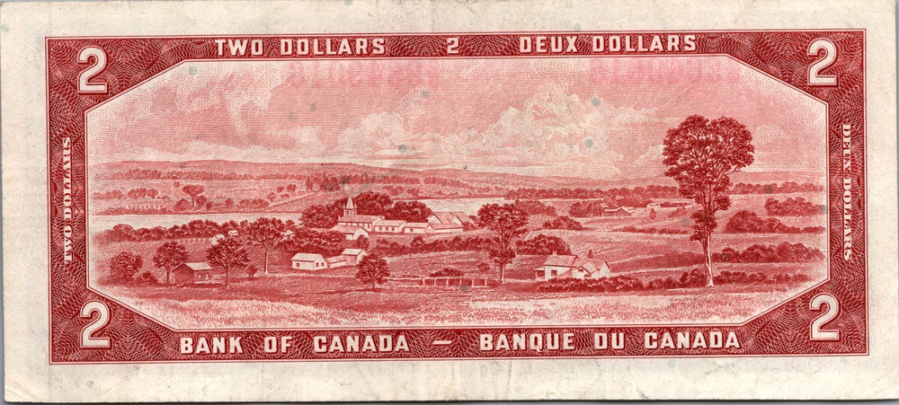 Canada 2 Dollars 1954 BC-38dA