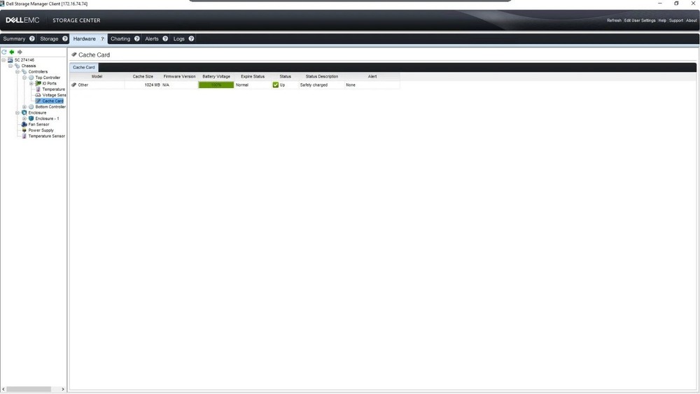 Dell Compellent SCv3020 Storage Array 2x iSCSI Controller 30-Bay 7x 900GB HDD