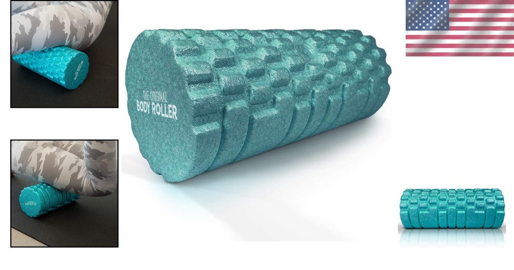 Portable 13" EPP Foam Roller with 3D Texture - Enhance Recovery & Flexibility