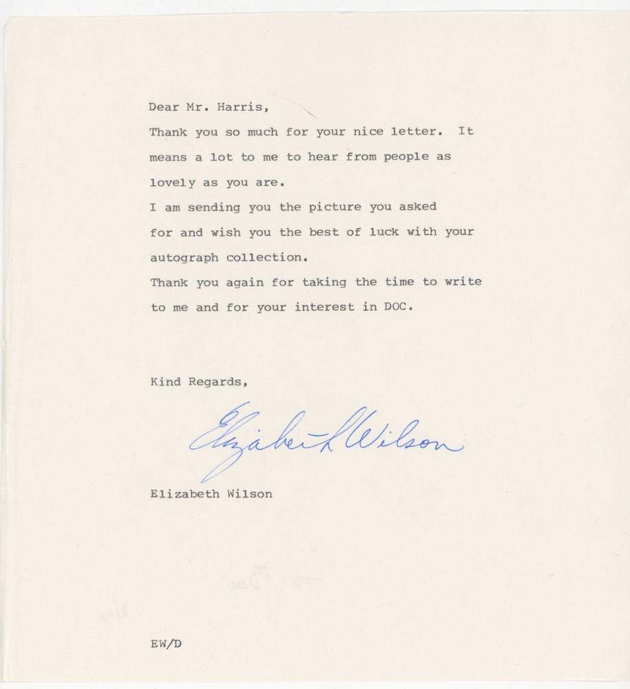 Elizabeth Wilson - TSL