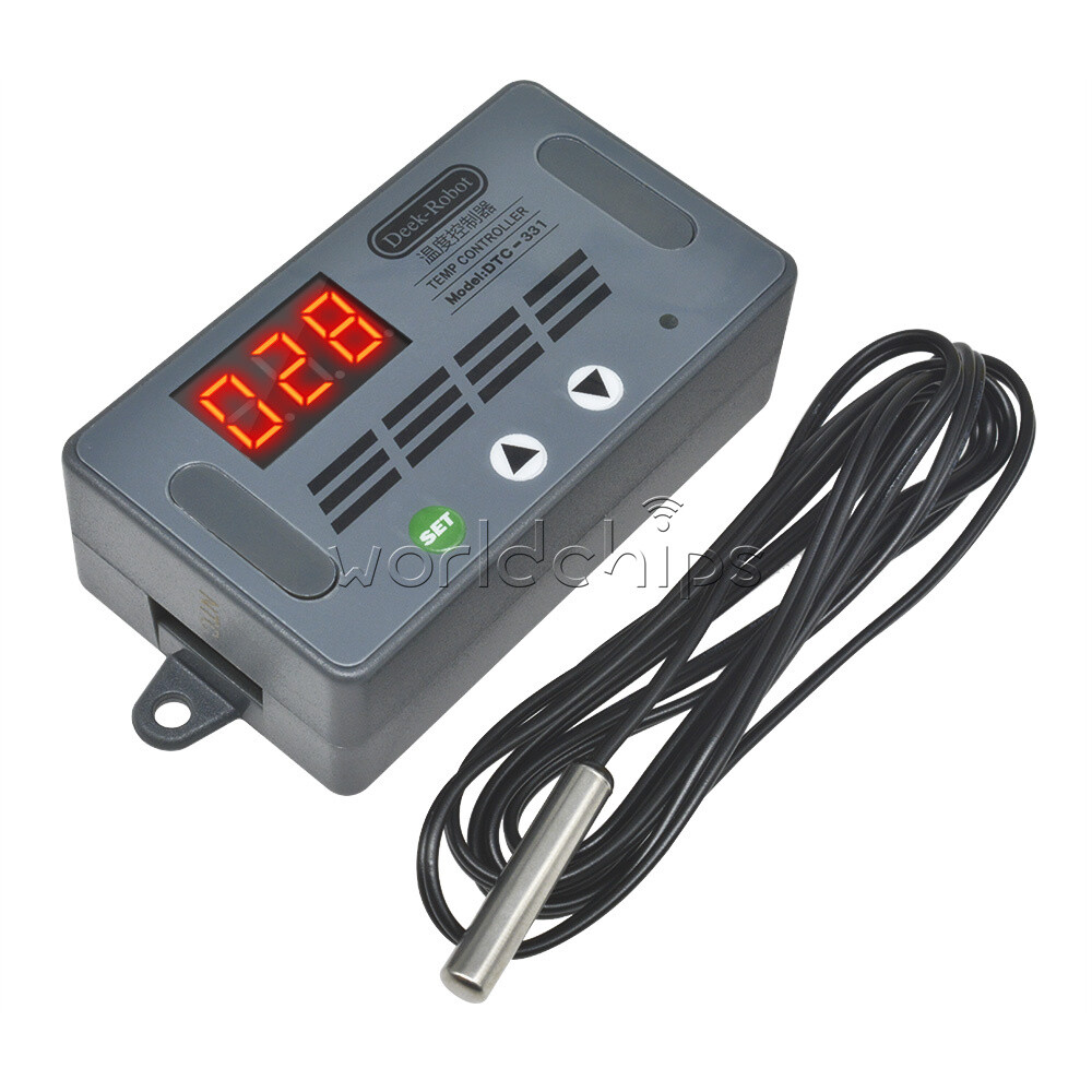 DTC-331 -50~110°C Thermostat Temperature Ccontroller NTC Waterproof Sensor Relay
