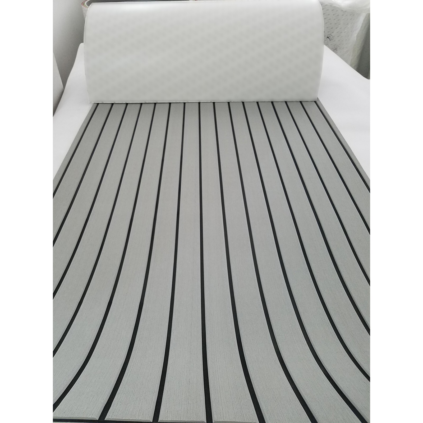 Self-adhesive Boat Flooring EVA Foam Teak Decking for Yacht Pontoon Boat | Gray