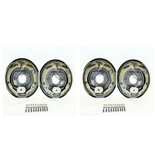 (2) 12" x 2" Trailer Self-Adjusting Electric Brake Assembly (2 right + 2 left)