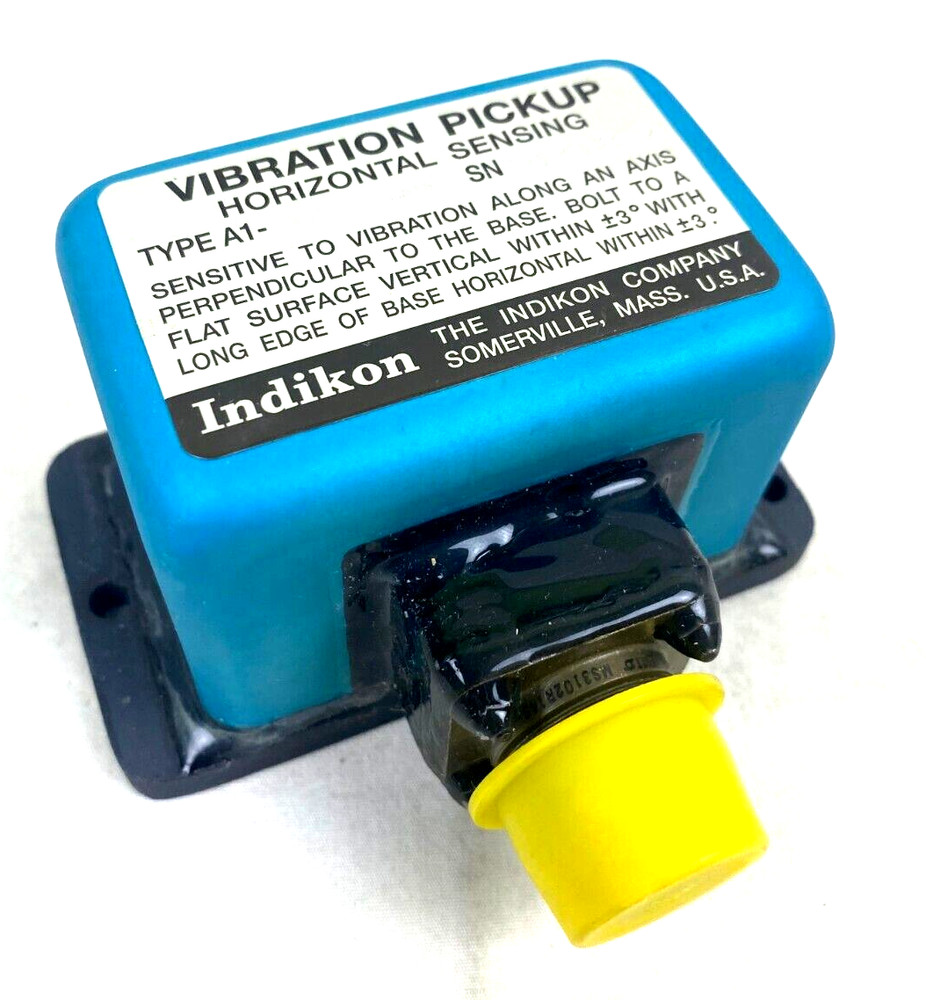 Indikon A1-LHHB-NN Horizontal Sensing Vibration Pickup NEW