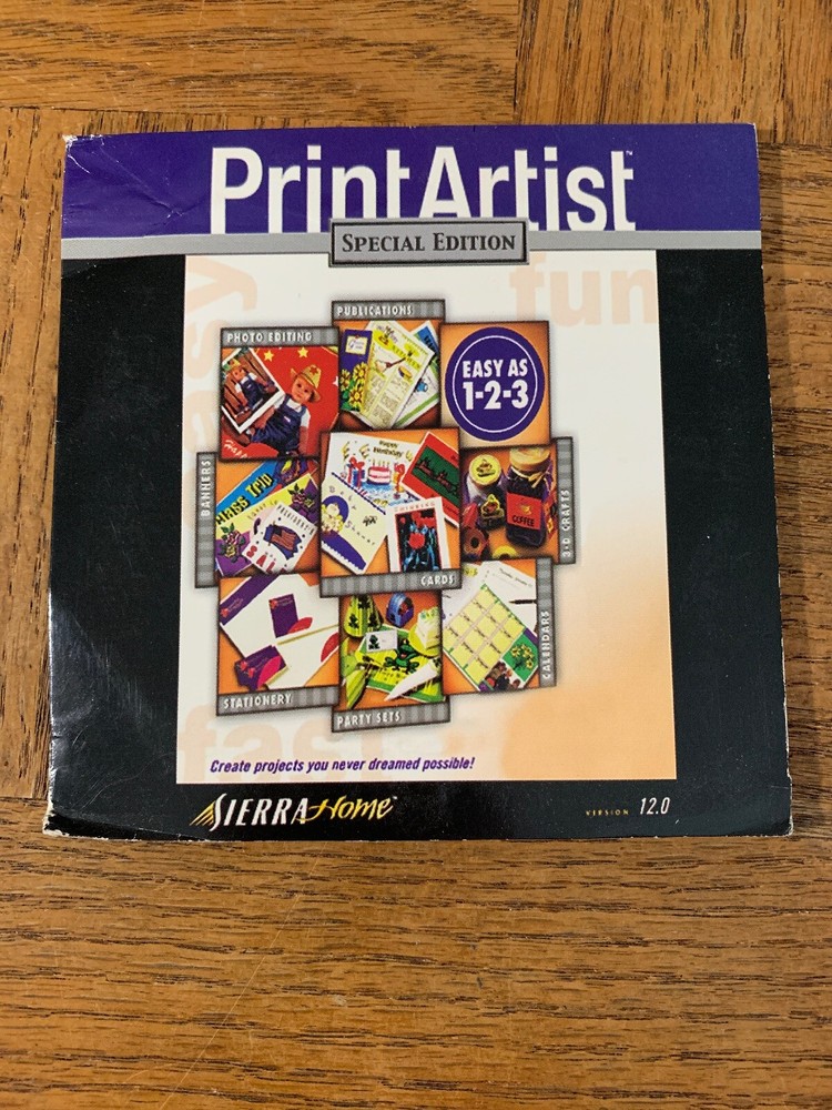 Print Artist Computer Software