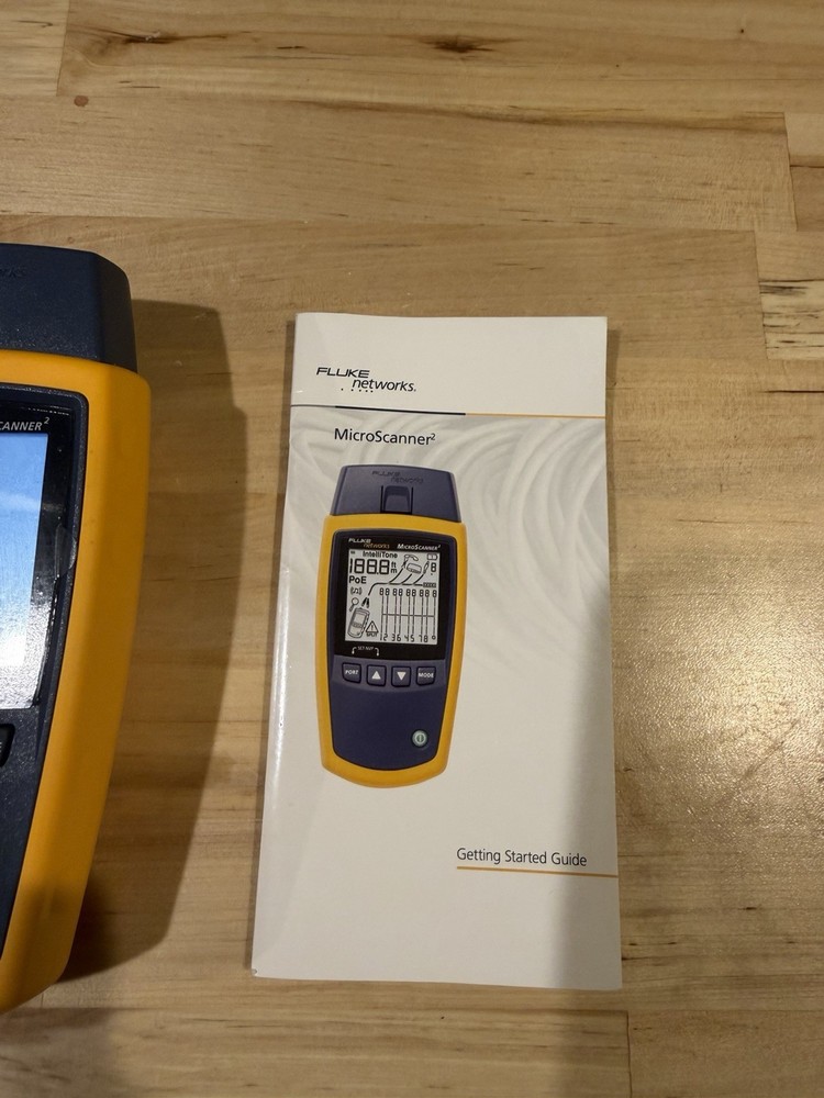 FLUKE NETWORKS MS2-100 MICROSCANNER 2 CABLE VERIFIER (NEW) SHIPS FAST