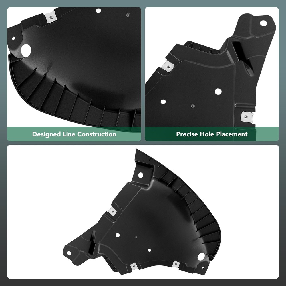 Front Left LH Lower Engine Splash Shield for Mercedes-Benz W213 E300 E350 E400