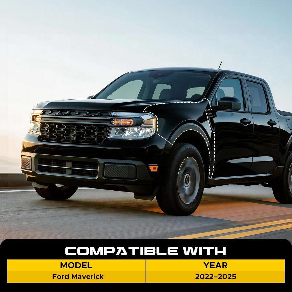 Left-Side Front Fender for 2022-2025 Ford Maverick Front Side Panel NZ6Z16006A