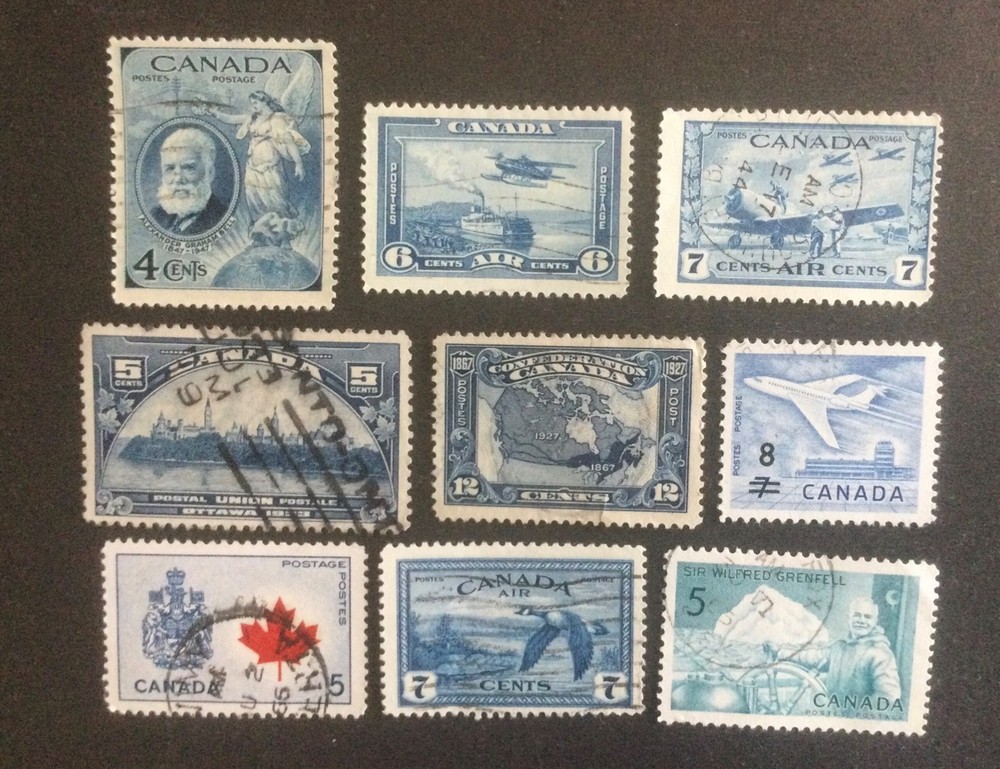 Canada used Stamp Lot #50