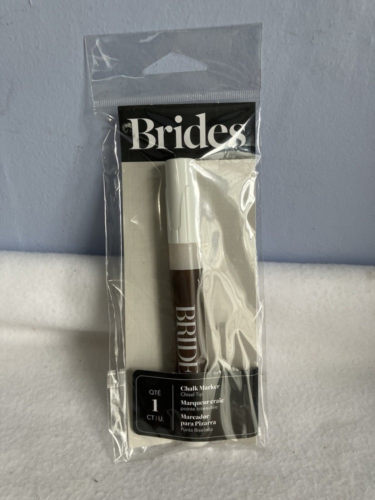 Bride’s Chisel Tip Chalk Marker,NOS, Wedding Chalkboard Writing,Shower