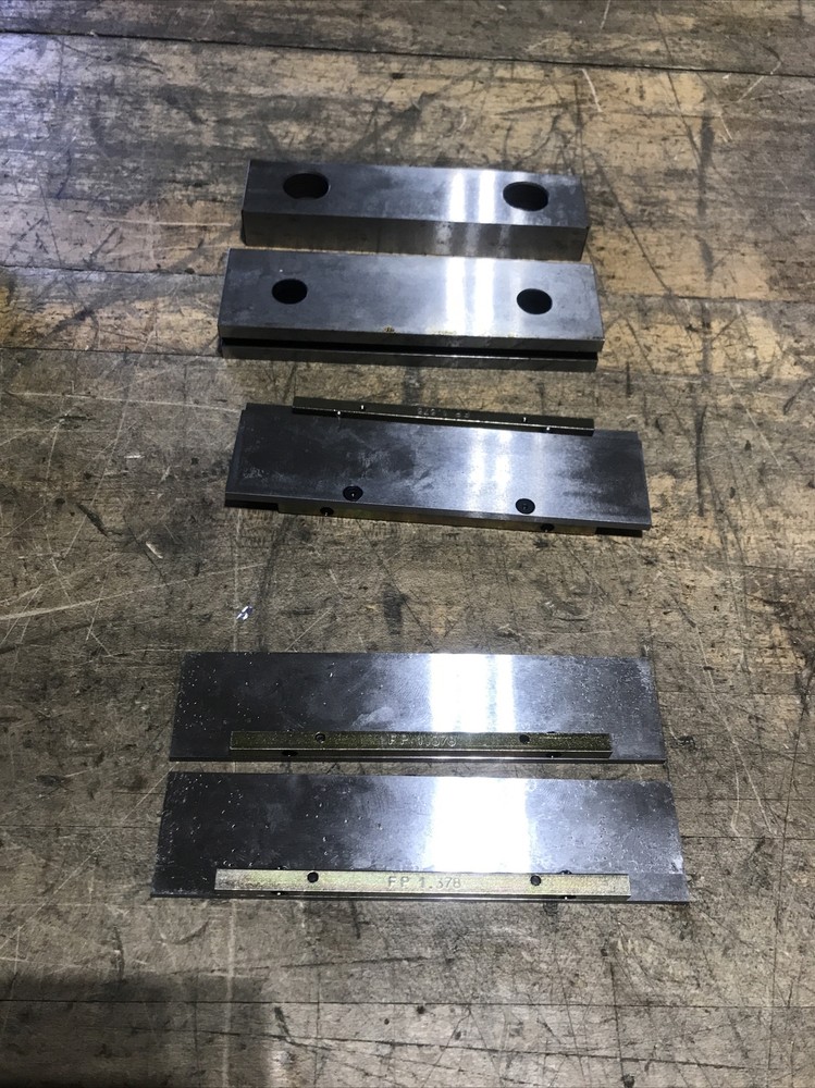 Jergens 6” Vise Jaw Precision Set