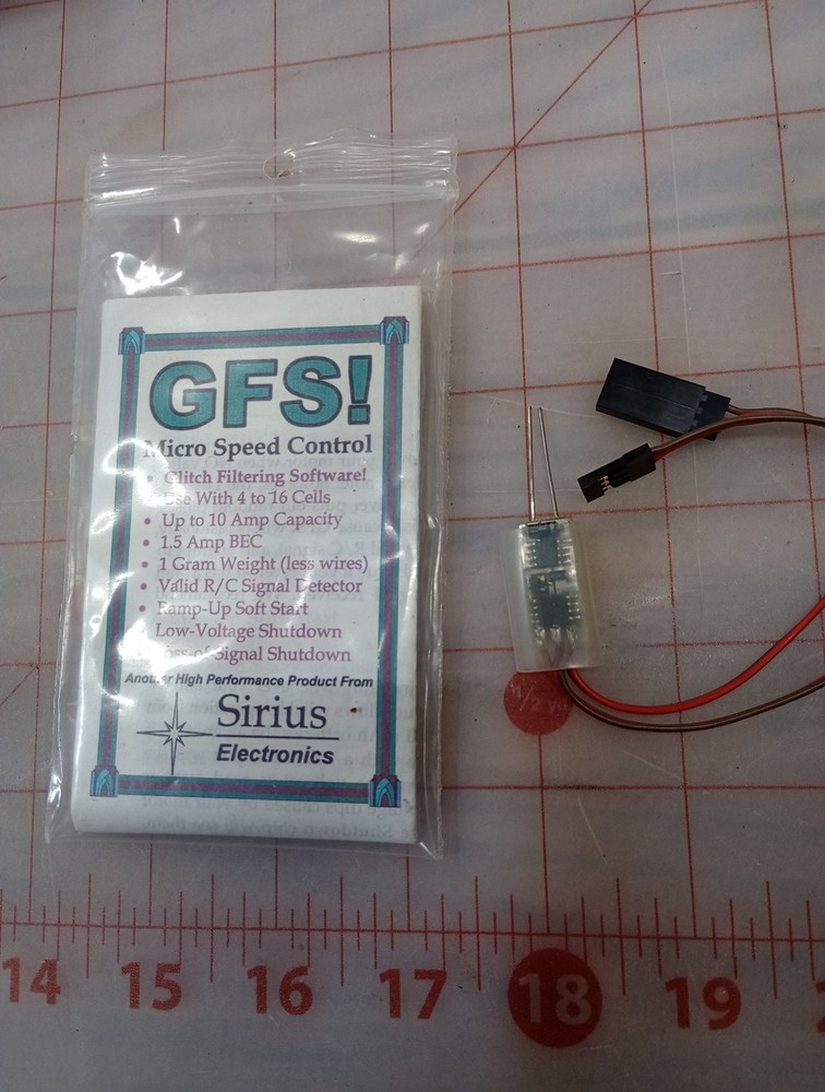Sirius Micro Speed Controller Esc