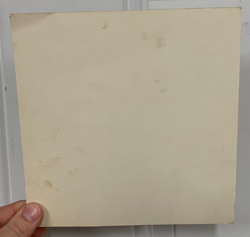 KISS Love Gun Paper Carnival Mirror ? NO GLASS USA 1977 Aucoin Mg 7 1/2 X 7 1/2