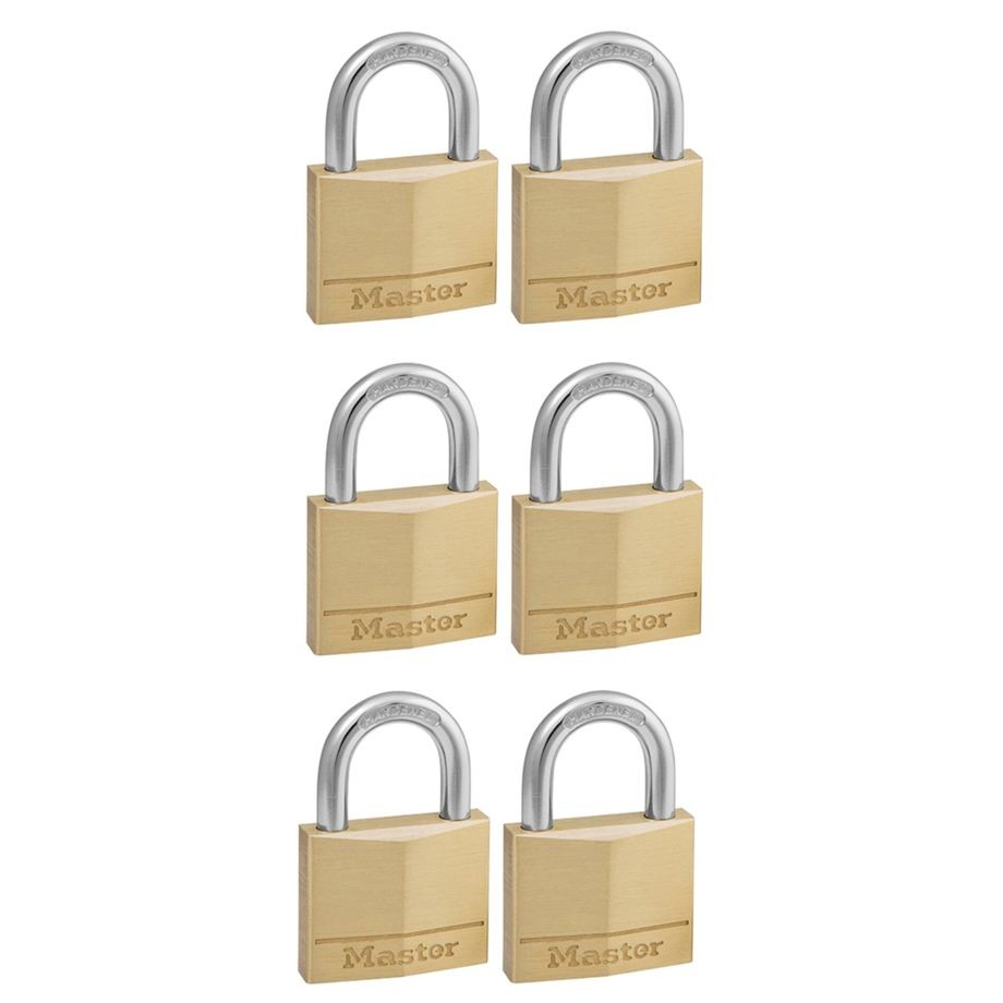 MasterLock 6x1 padlock locking 22mm 140EURSIX P22214
