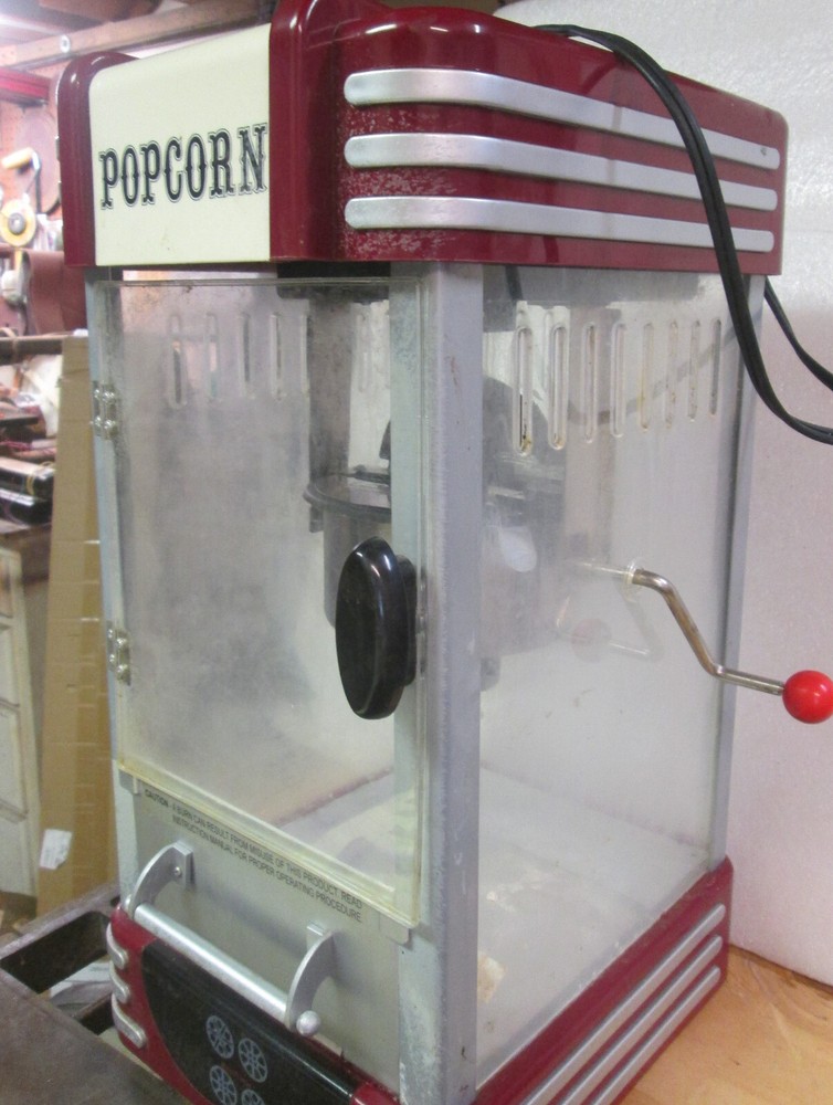 Popcorn Pop Pup Popcorn Machine with 2.5oz Kettle (Red)