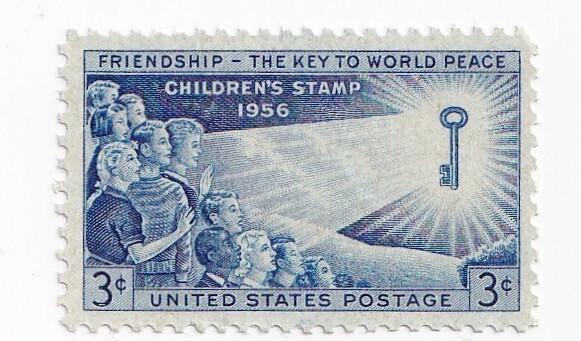 STAMP US SCOTT 1085 "Children's Stamp" 3 CENT 1956 MNG