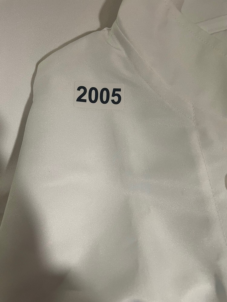 Chef White Restaurant Uniform Chef Coat Jacket Kitchen Big Custom 4XL