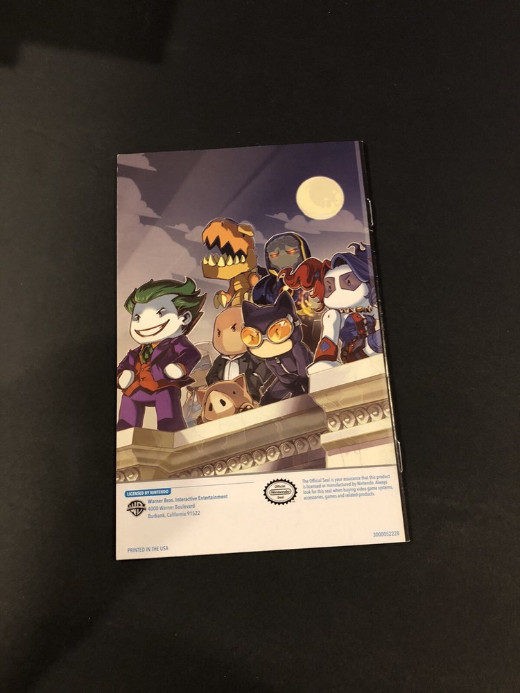 scribblenauts unmasked Wii U Manual Only
