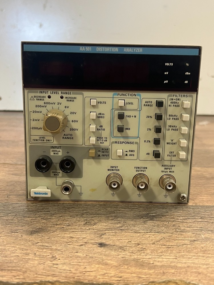 Tektronix AA501 Distortion Analyzer option 1